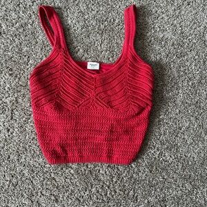 Abercrombie Coral Knit Women's Top